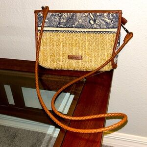 Sakroots straw crossbody